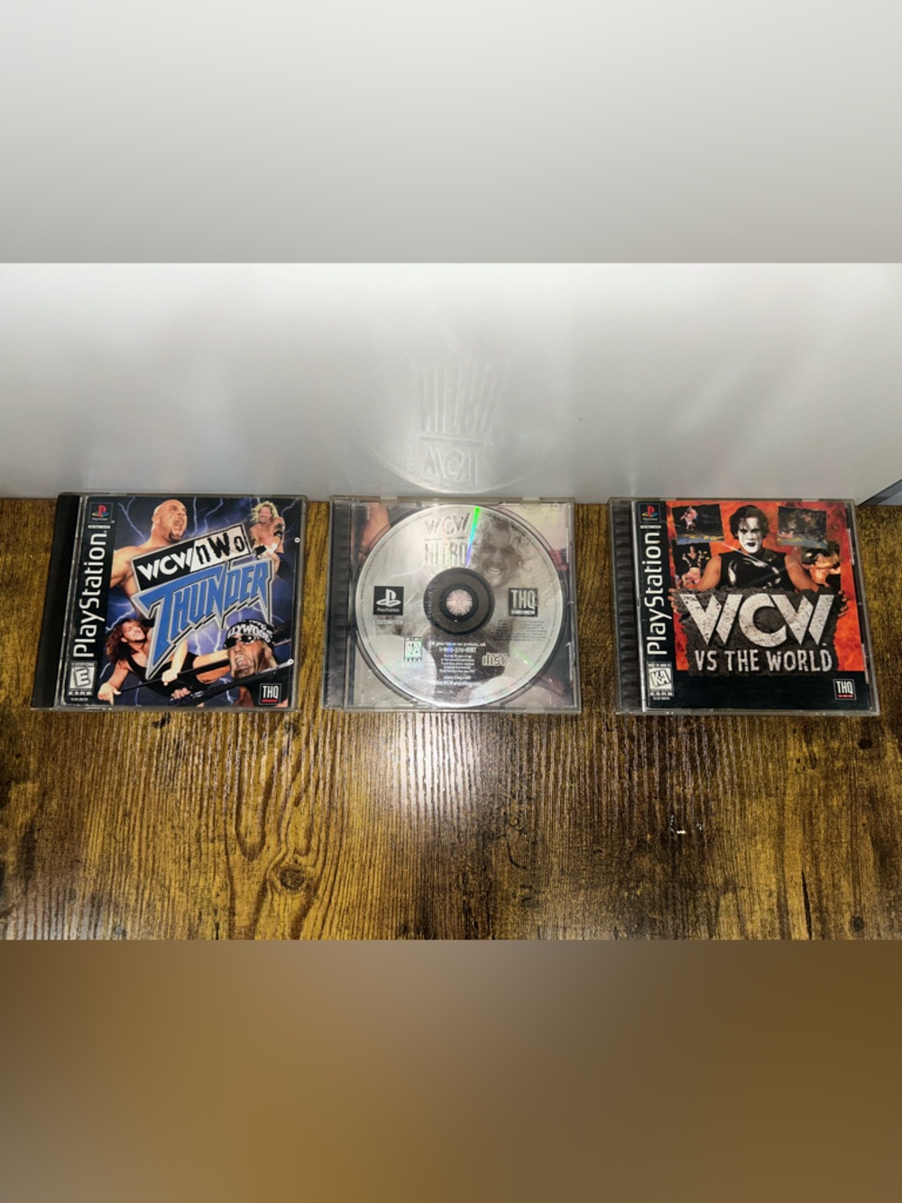 Lot #17 - PlayStation WCW Wrestling Bundle
